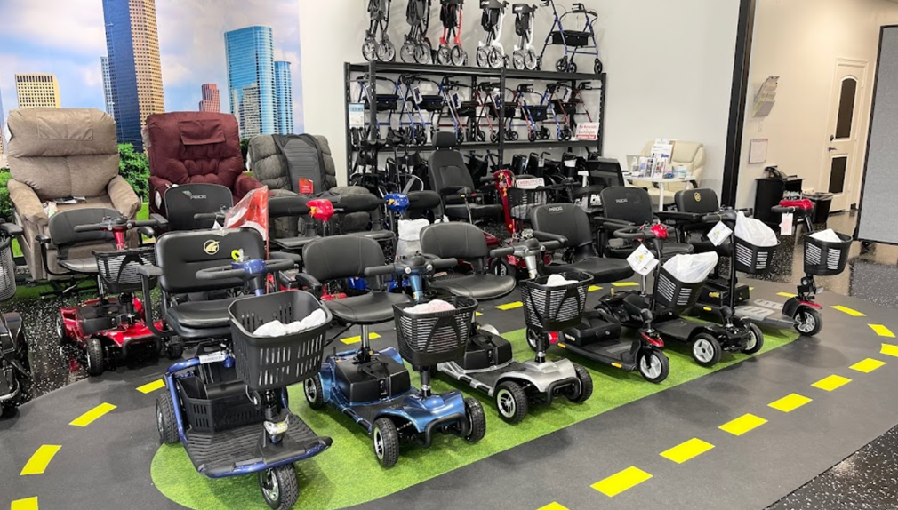 Mobility Equipment Showroom in Houston, TX